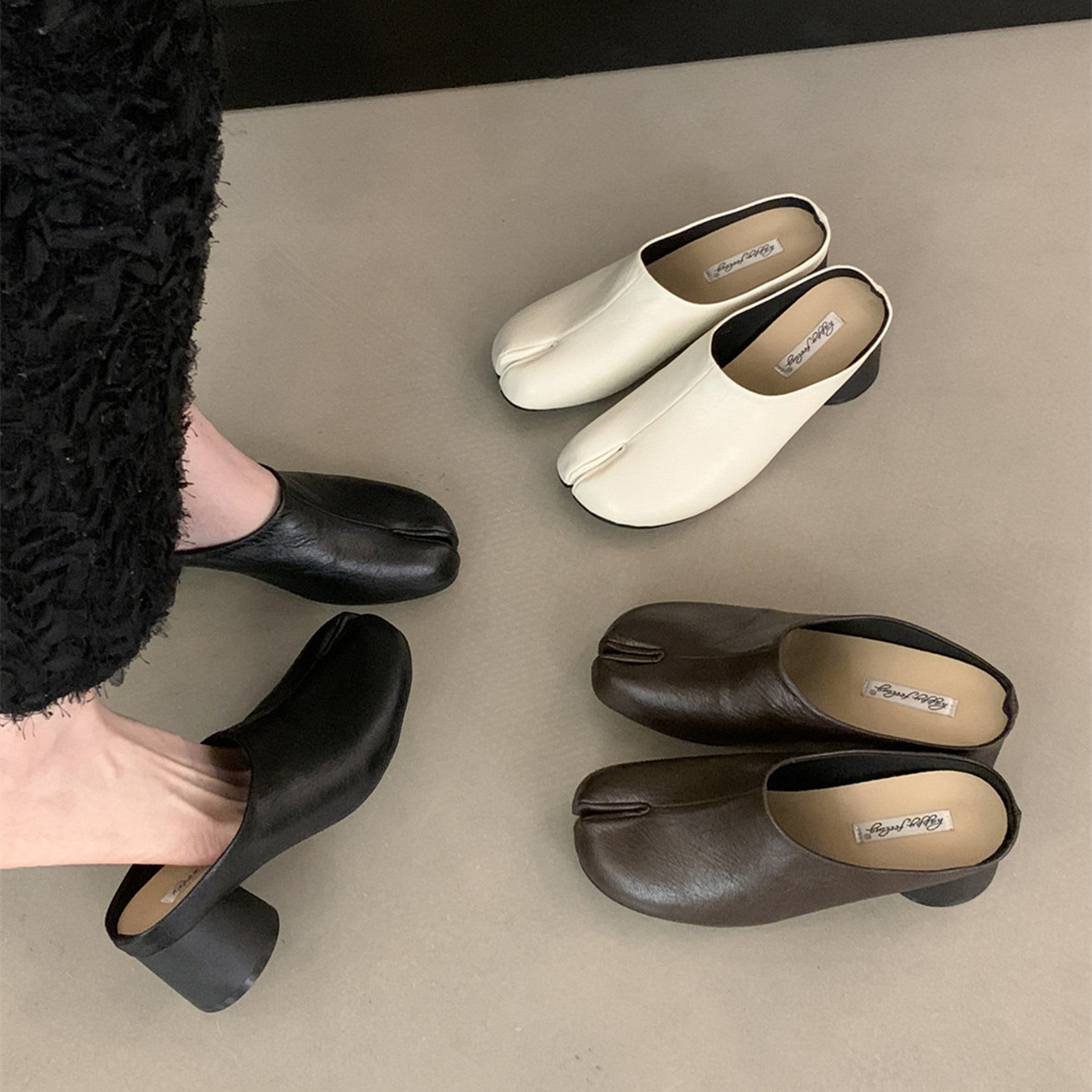 Women'S Fashion Korea - Bailamos Spring Women Split Toe Shoes