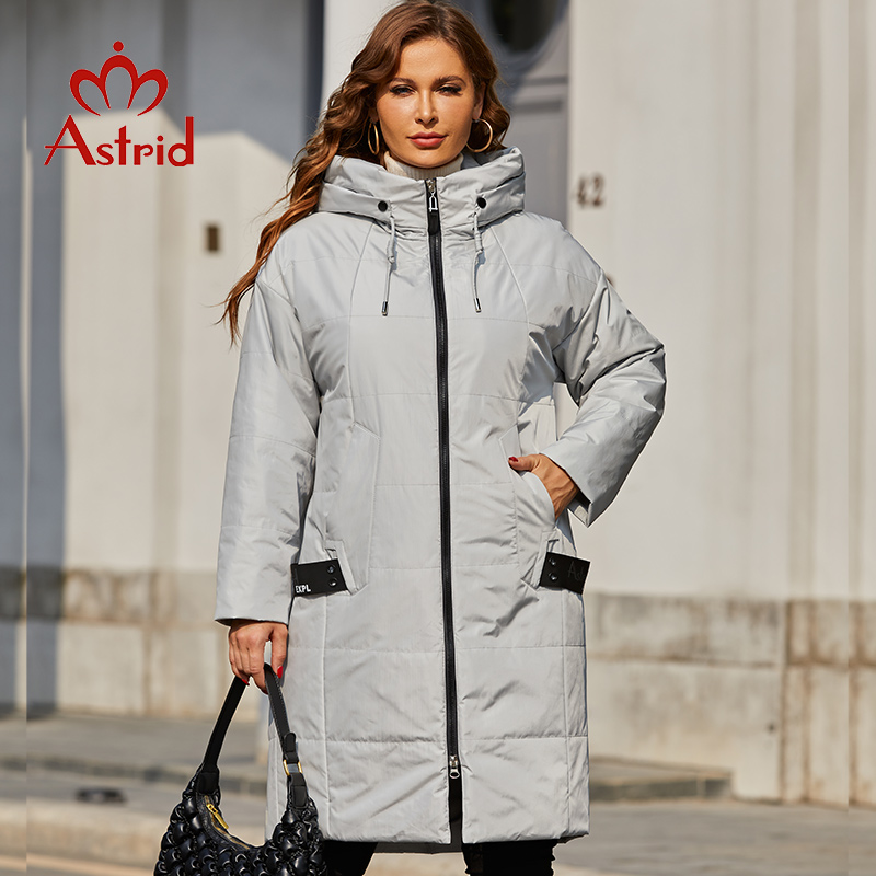 Astrid 2022 Spring Women Parka - Women'S Fashion Long Coat ulasan dan harga