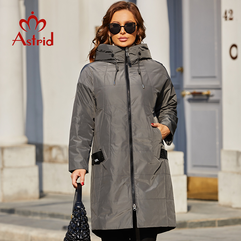 Astrid 2022 Spring Women Parka - Women'S Fashion Long Coat ulasan dan harga