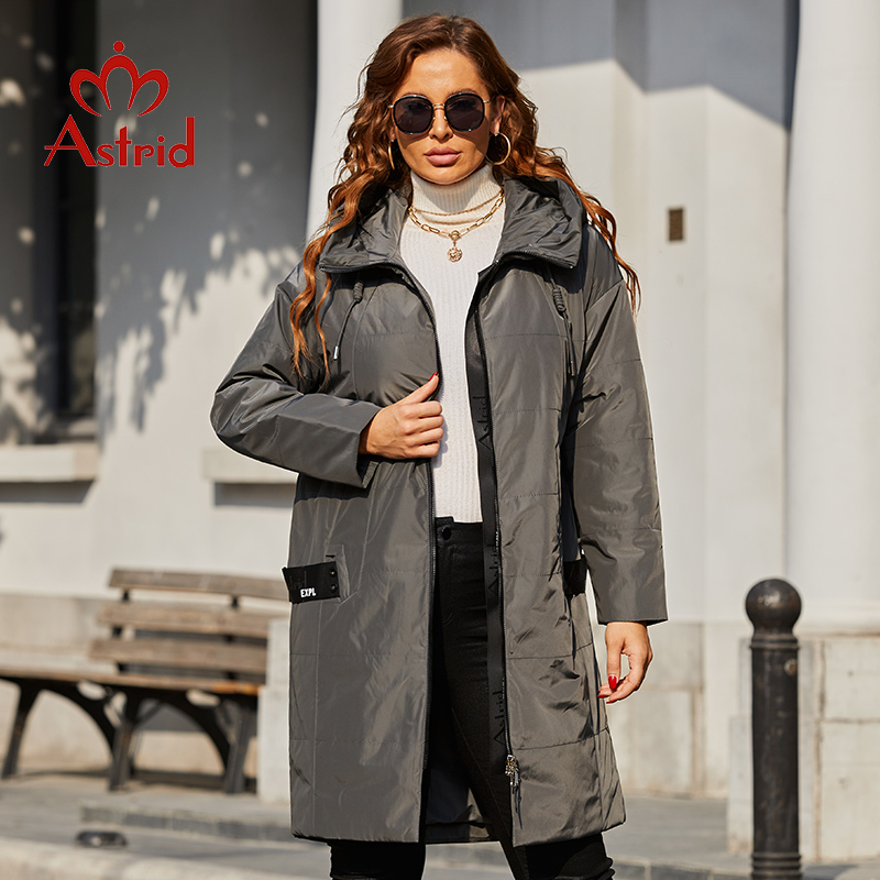 Astrid 2022 Spring Women Parka - Women'S Fashion Long Coat ulasan dan harga
