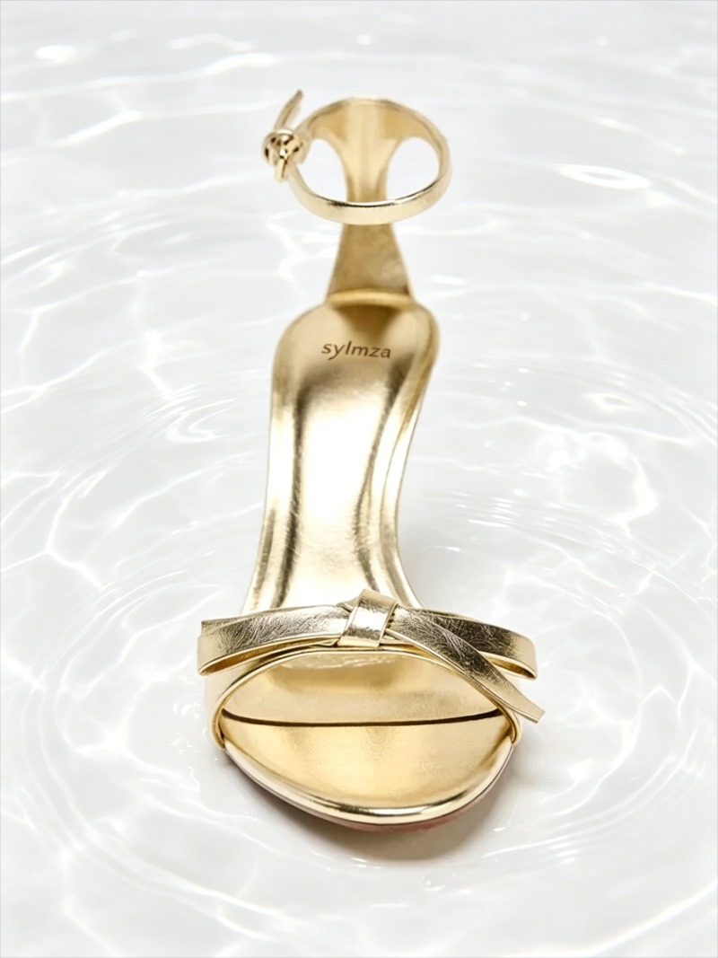Elegant Golden Bow Brand High  - Women'S Fashion Brands ulasan dan harga