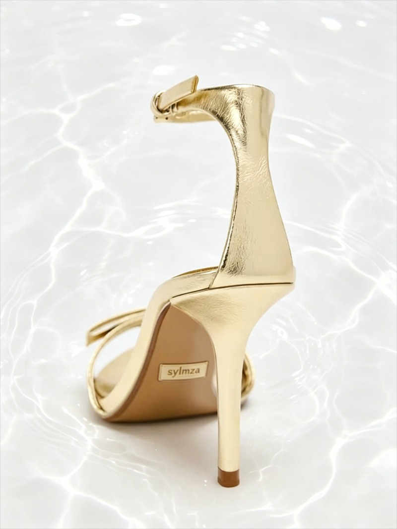 Elegant Golden Bow Brand High  - Women'S Fashion Brands ulasan dan harga