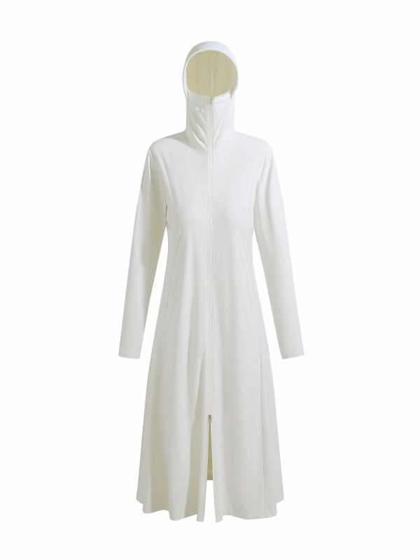 Long Lightweight Loose Ice Sil - Women'S Fashion Long Coat ulasan dan harga