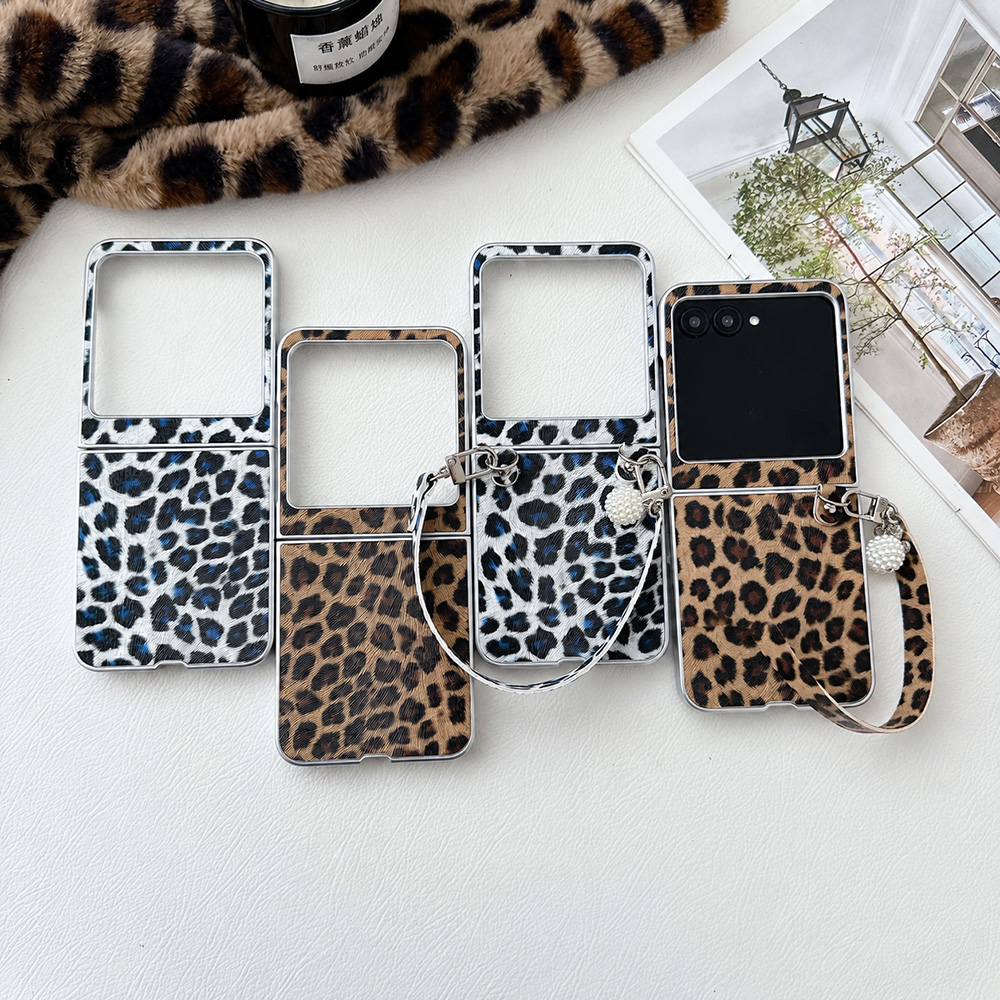Leopard Print Folding Flip Pho - Women'S Fashion Line ulasan dan harga