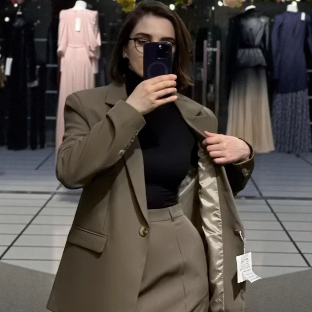 Allingentle Skirt Suit Women's - Women'S Fashion Blazer ulasan dan harga