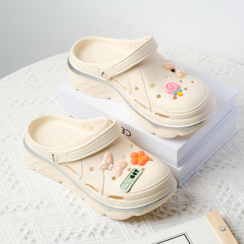 Women's Clog Shoes Breathable  - Women'S Fashion Korea ulasan dan harga