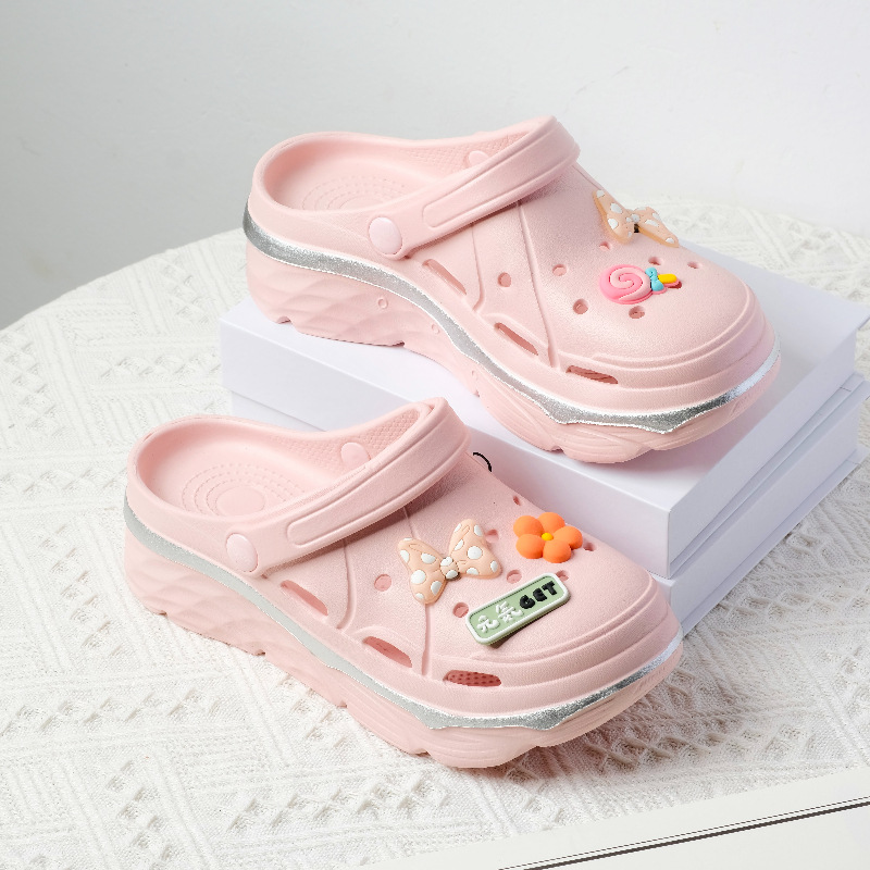 Women's Clog Shoes Breathable  - Women'S Fashion Korea ulasan dan harga
