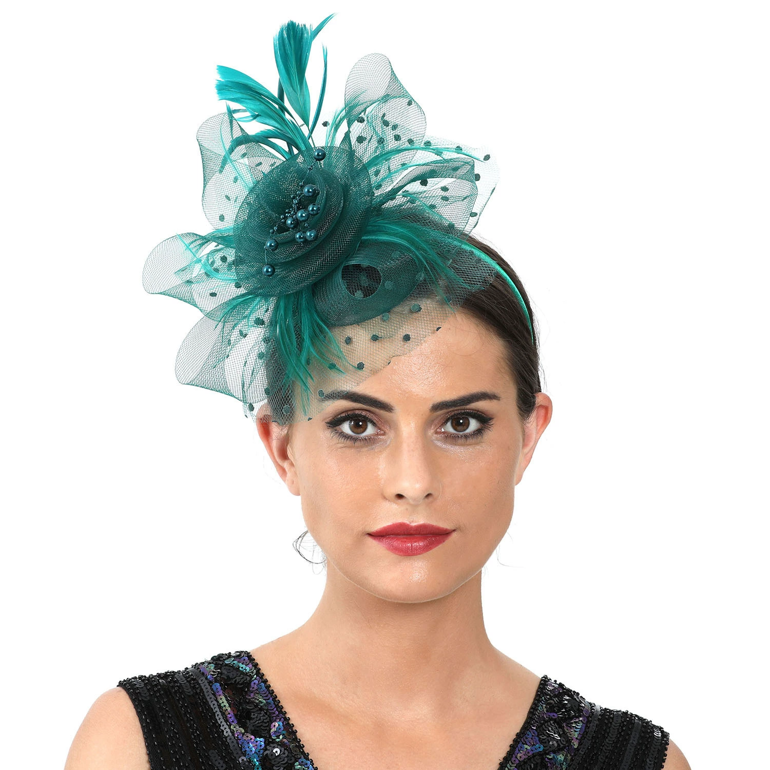 Elegant Fascinator Headwear Wo - Women'S Fashion Kentucky Derby ulasan dan harga