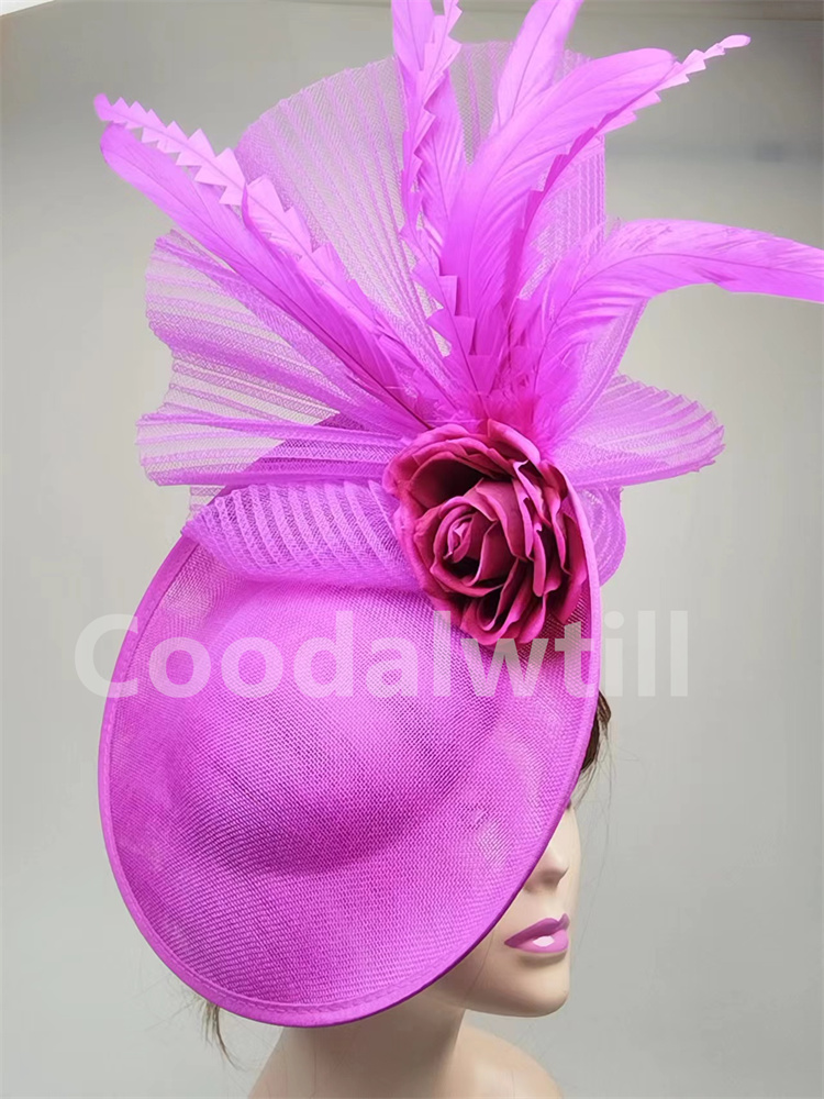 Elegant Flower Fascinator Pill - Women'S Fashion Kentucky Derby ulasan dan harga