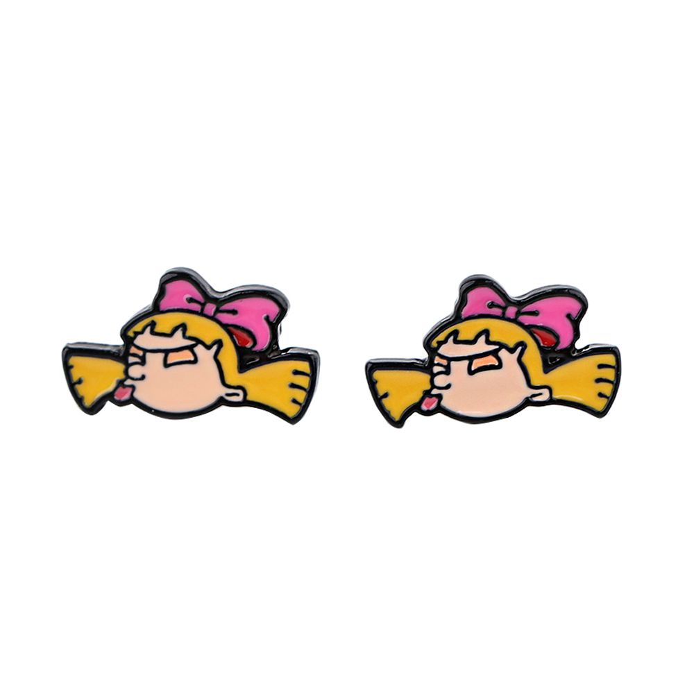 DZ2320 Anime Icons Korea Studs - Women Fashion Icon ulasan dan harga