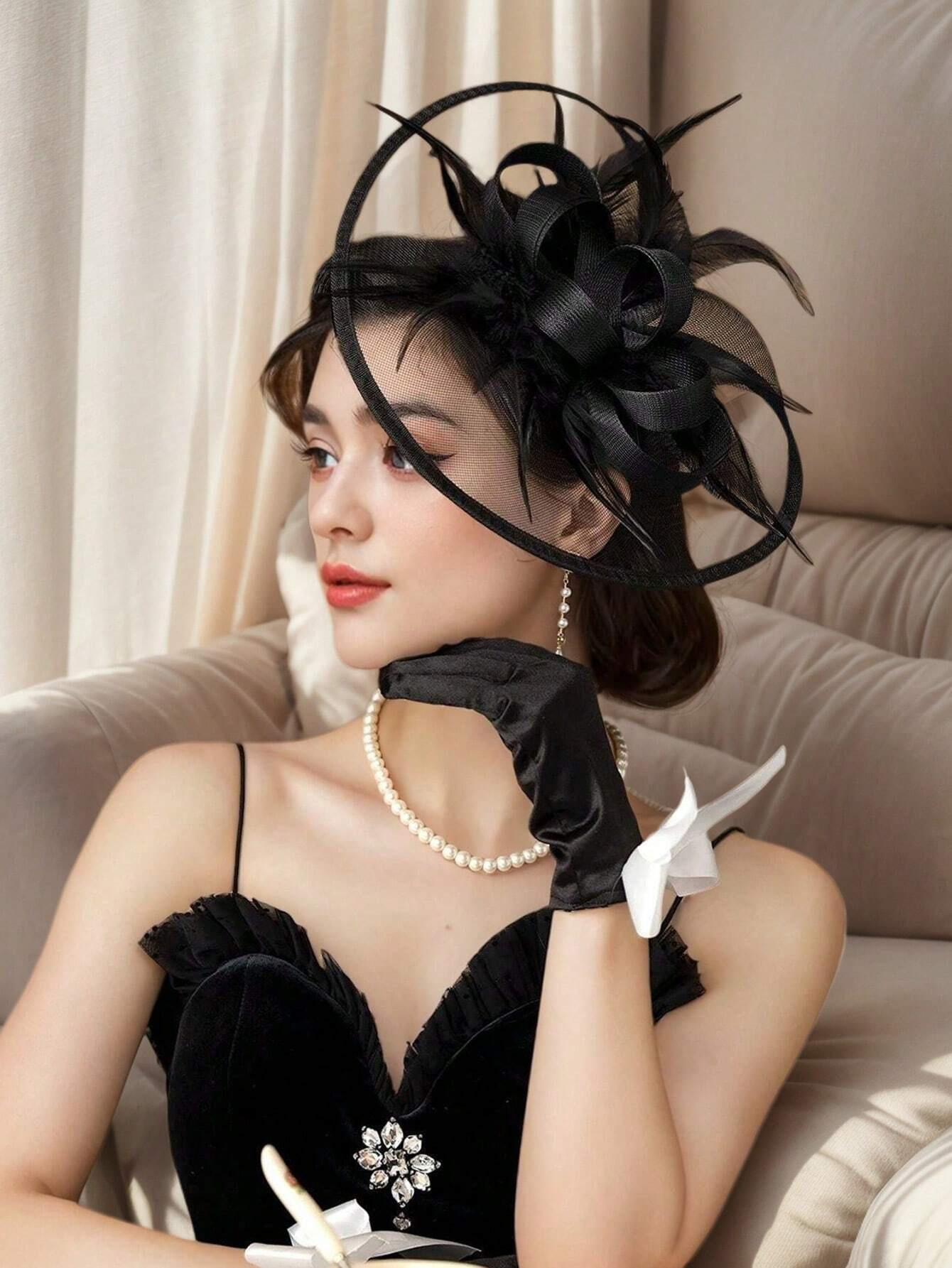 1 PC Fascinators Hats For Wome - Women'S Fashion Kentucky Derby ulasan dan harga