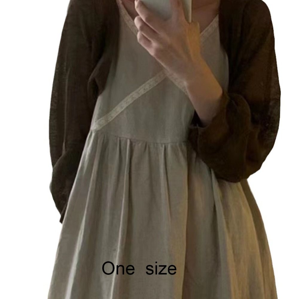 New Thin Sunscreen Cardigan Ru - Women'S Fashion Long Coat ulasan dan harga