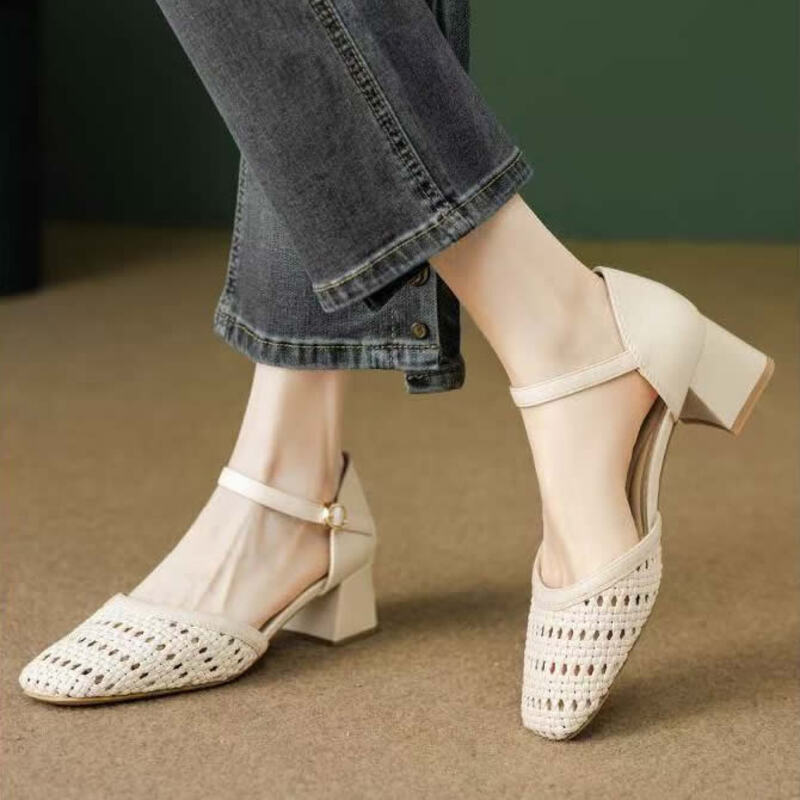 Fashion Woven Hollow Chunky Ro - Women'S Fashion Brands ulasan dan harga