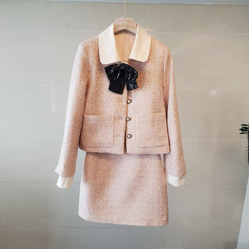 Autumn Winter Small Fragrant S - Women'S Fashion Long Coat ulasan dan harga