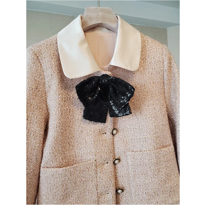 Autumn Winter Small Fragrant S - Women'S Fashion Long Coat ulasan dan harga