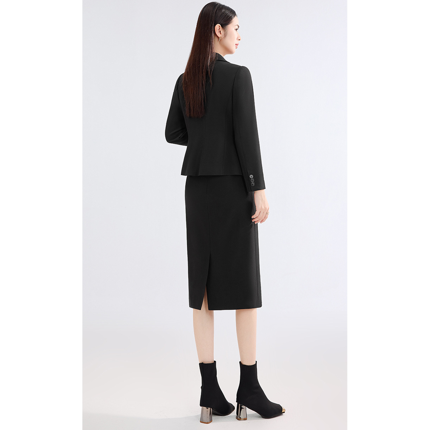 Allingentle Blue Women's Skirt - Women'S Fashion Blazer ulasan dan harga