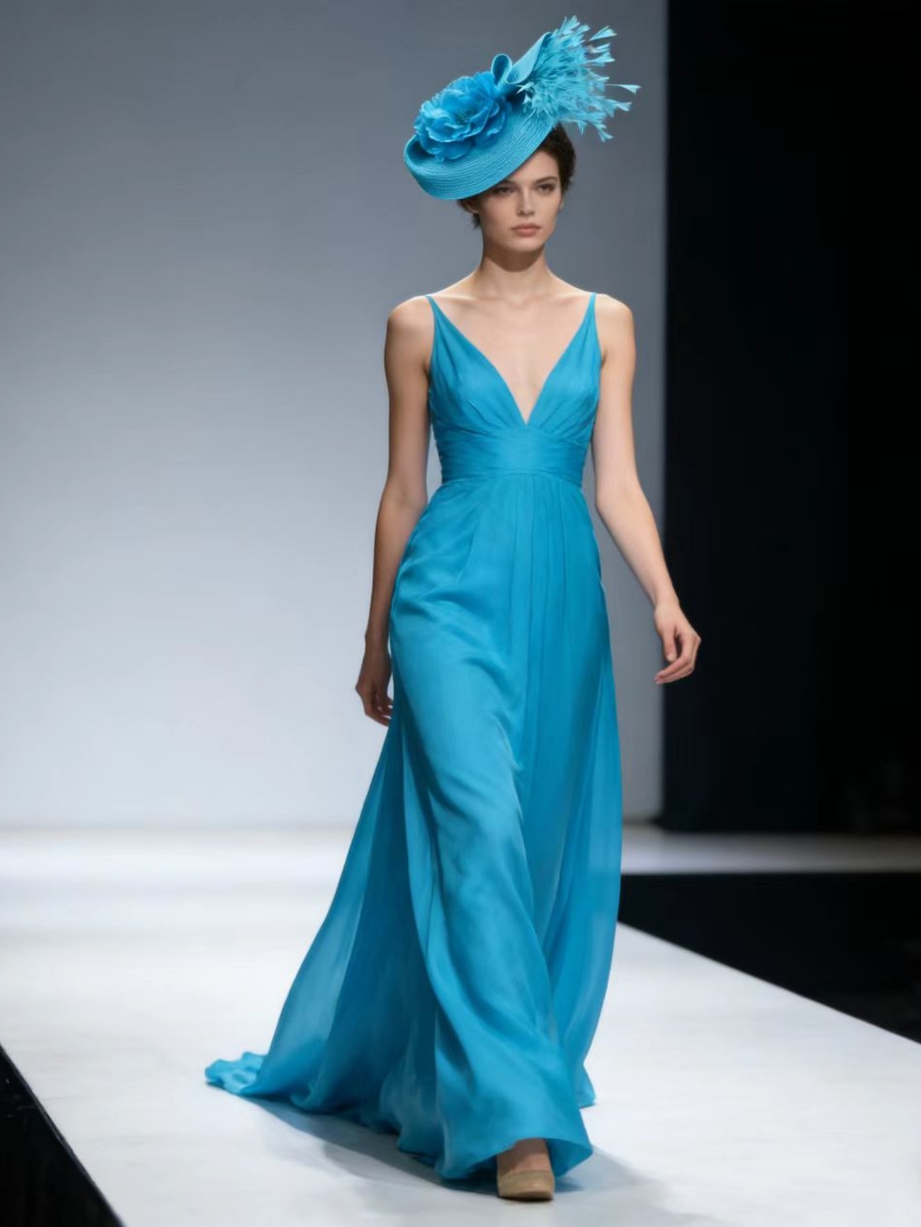 2026Exaggerated Straw Feather  - Women'S Fashion Kentucky Derby ulasan dan harga