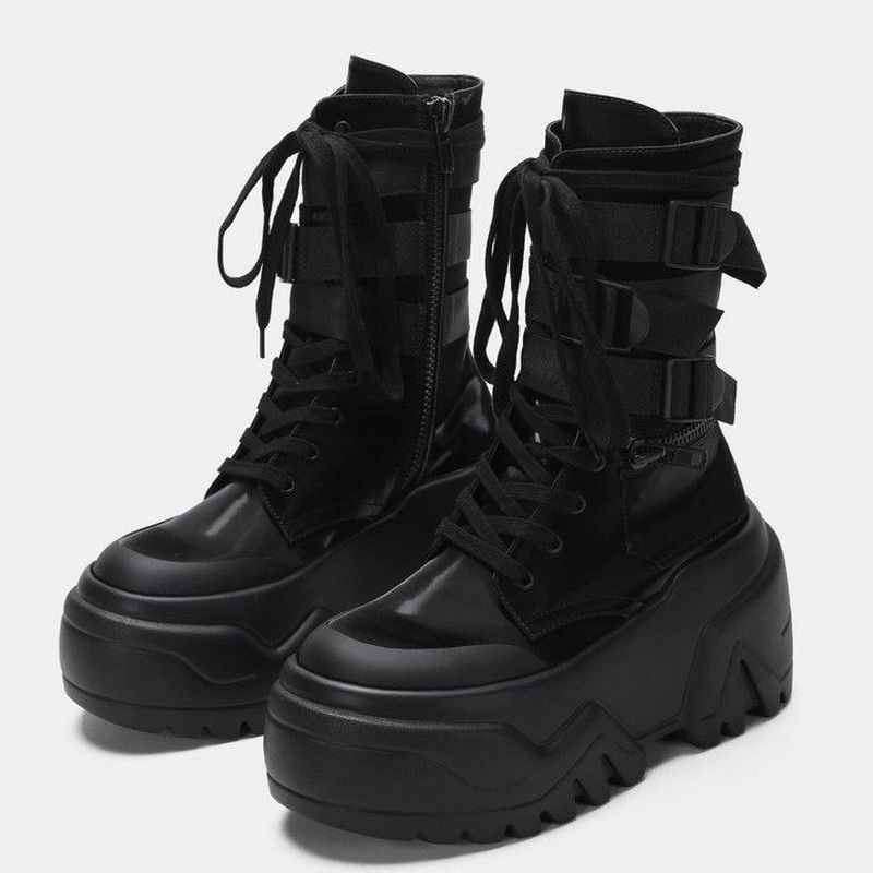 Hot Fashion Women Chunky Platf - Women'S Fashion Korea ulasan dan harga
