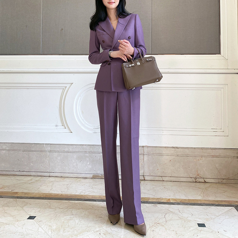 Allingentle Purple Women's Sui - Women'S Fashion Blazer ulasan dan harga