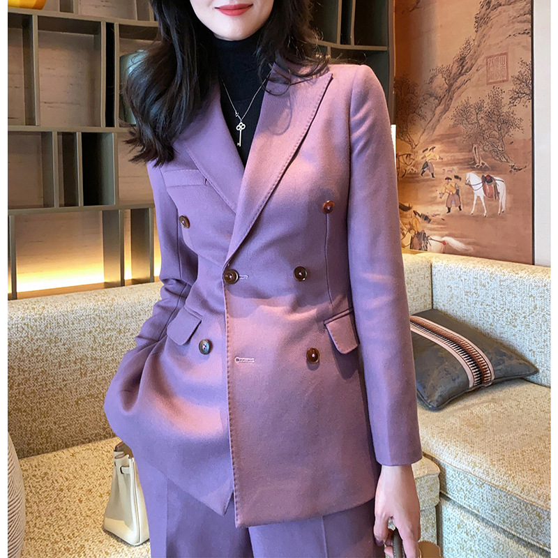 Allingentle Purple Women's Sui - Women'S Fashion Blazer ulasan dan harga