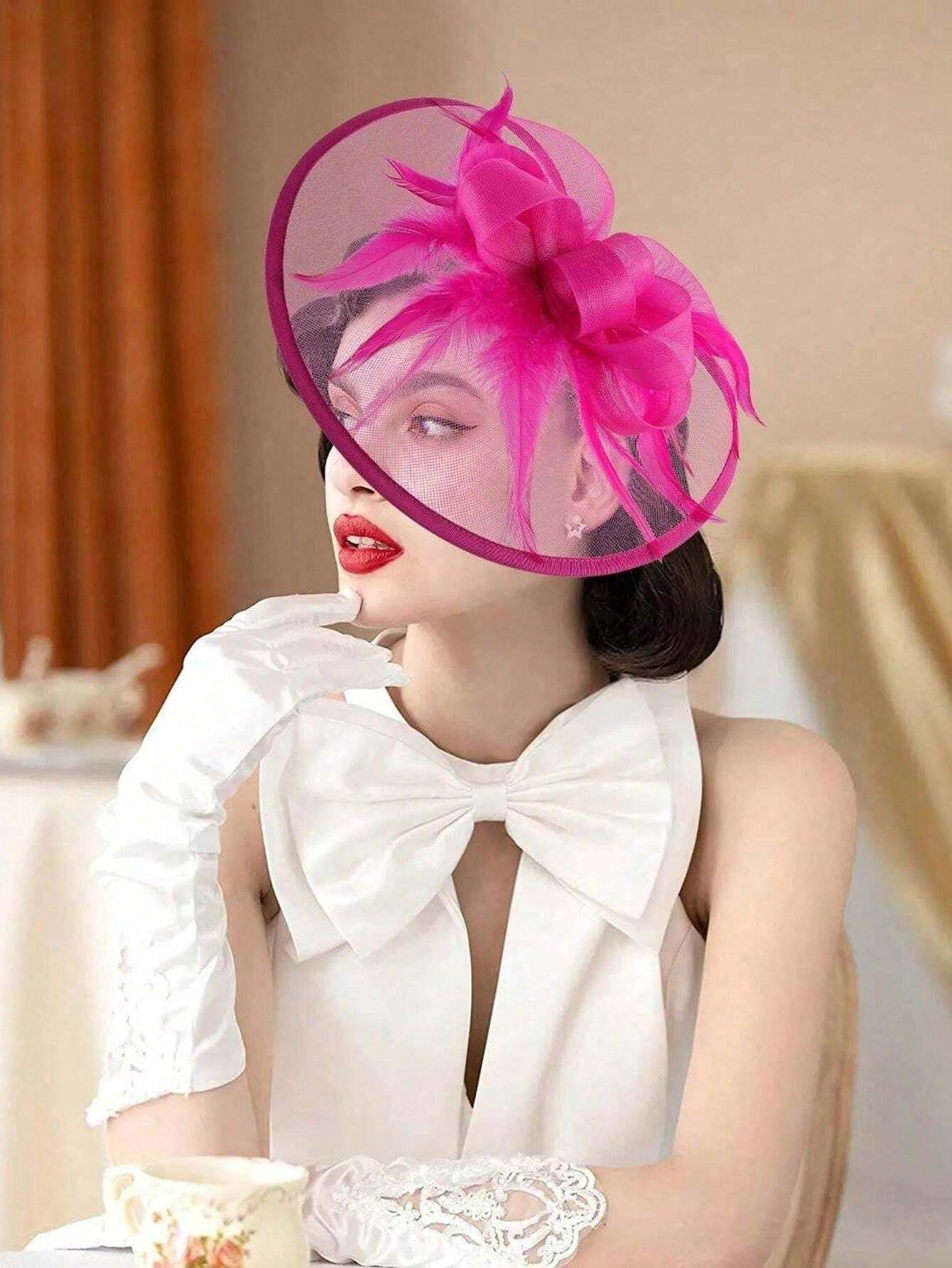 1Pc Fascinators Hats For Women - Women'S Fashion Kentucky Derby ulasan dan harga