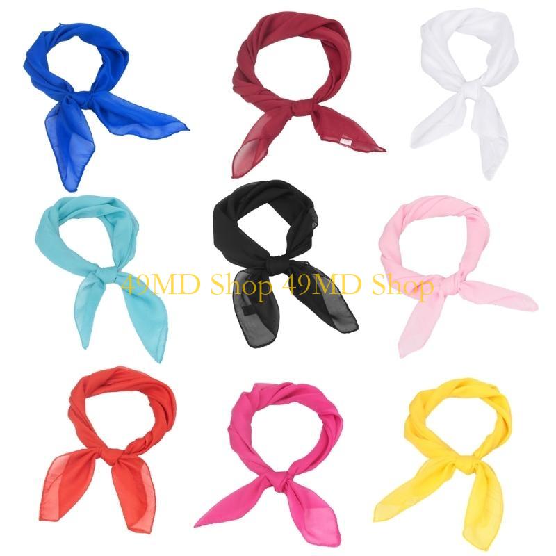49MD 1950s Scarf Square Ribbon - Women'S Fashion In The 1950S ulasan dan harga