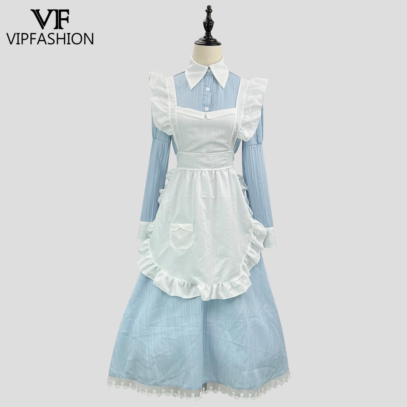 VIP FASHION Victorian Maid Dre - Women'S Fashion Korea ulasan dan harga