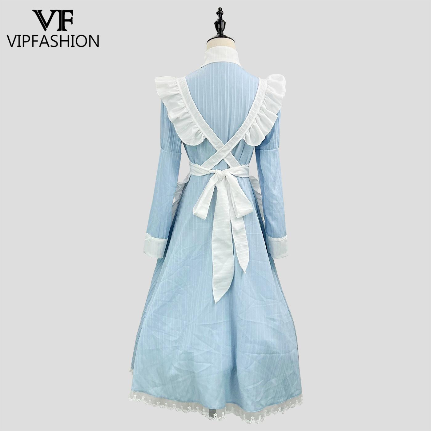 VIP FASHION Victorian Maid Dre - Women'S Fashion Korea ulasan dan harga