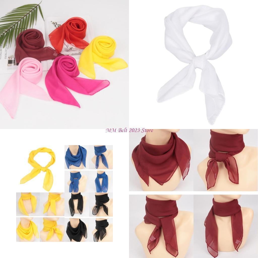 49ME Square Ribbon Neck Scarf  - Women'S Fashion In The 1950S ulasan dan harga