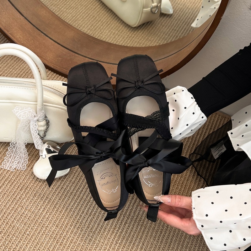 New Spring Comfortable Lace-up - Women'S Fashion Line ulasan dan harga