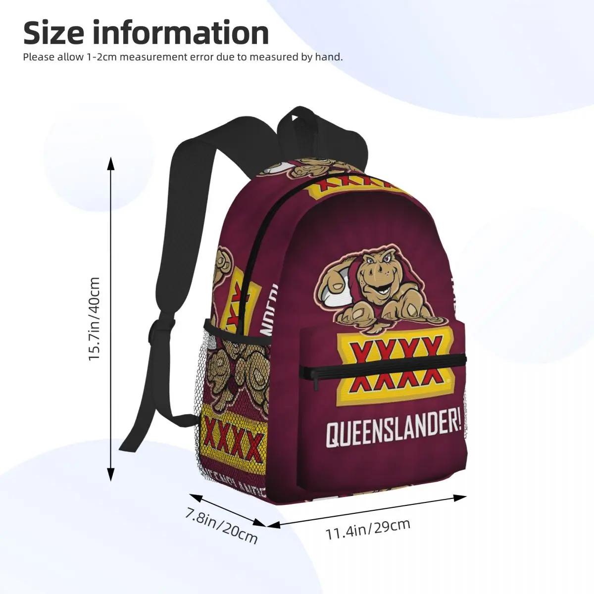 Queensland Maroons Student Bac - Women'S Fashion Queensland ulasan dan harga
