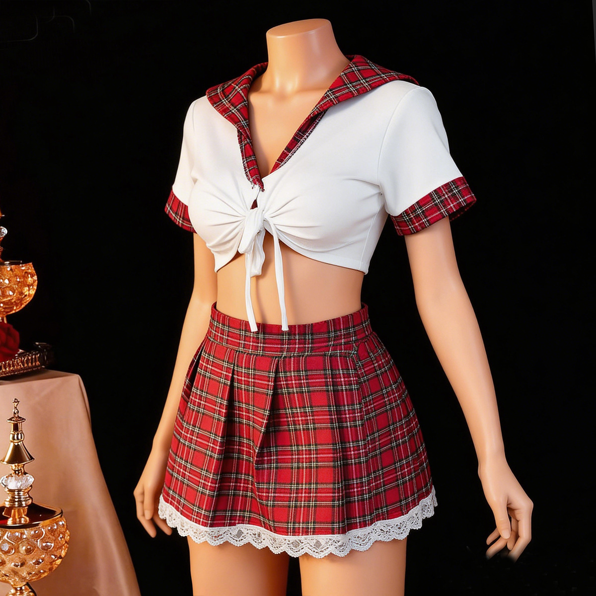 Red Sexy Lingerie Woman Porno  - Women'S Fashion Line ulasan dan harga
