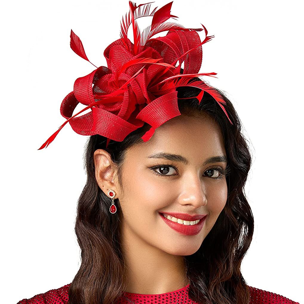 Elegant Women Flower Fascinato - Women'S Fashion Kentucky Derby ulasan dan harga