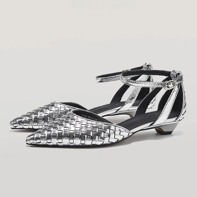 Pointed Toe Low Heels Women El - Women'S Fashion Brands ulasan dan harga