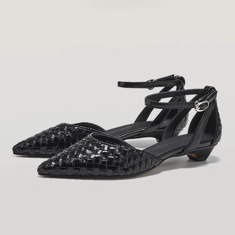 Pointed Toe Low Heels Women El - Women'S Fashion Brands ulasan dan harga